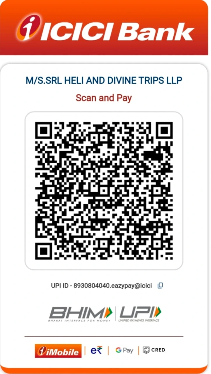 ICICI Bank UPI QR Code - SRL Heli & Divine Trips LLP